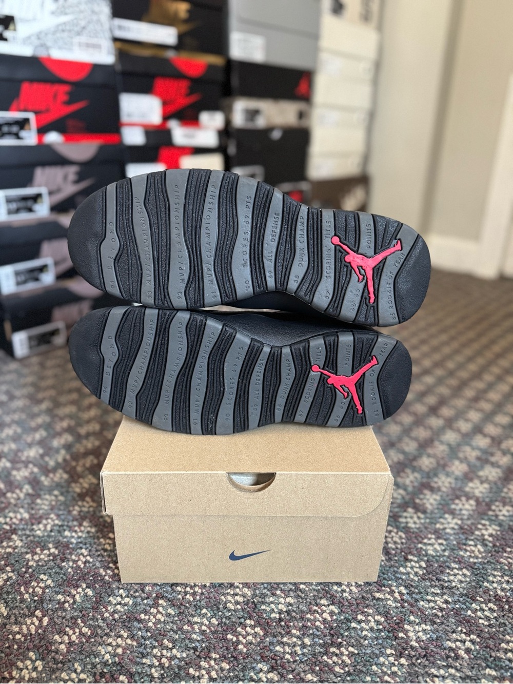 Size 12 - Nike Air Jordan Retro 10 “Shadow” 2025 - Picture 10 of 10